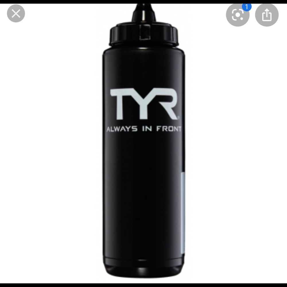 TYR 32oz Squeeze Water Bottle BPA Free - new